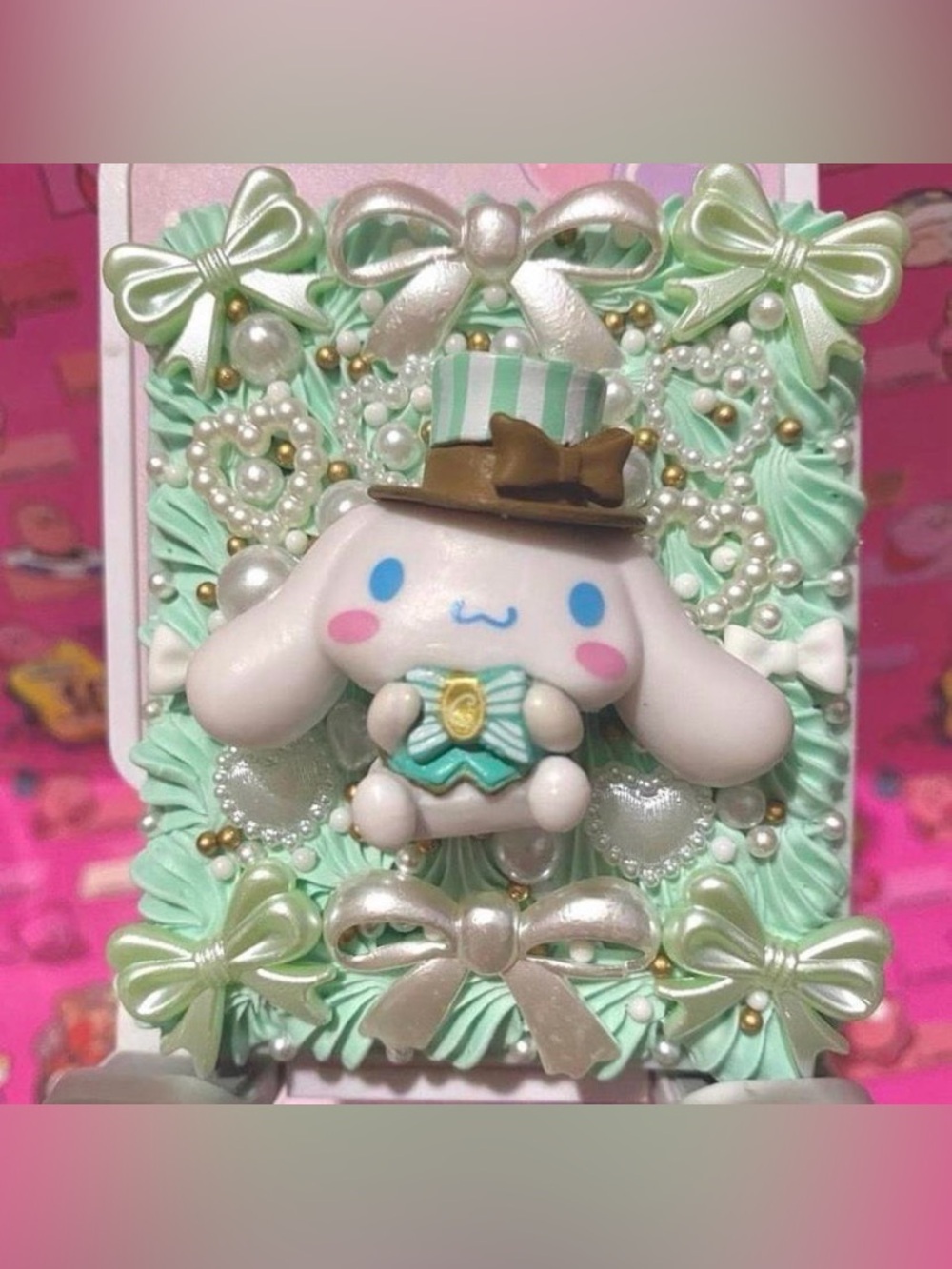 Sanrio Cinnamoroll Kawaii Decoden Compact Mirror
